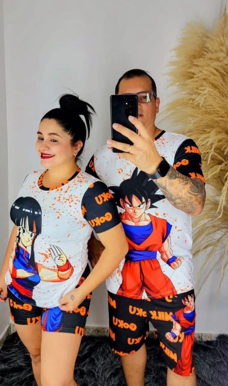 Conjunto casal- Camiseta e Shorts - Foto 2