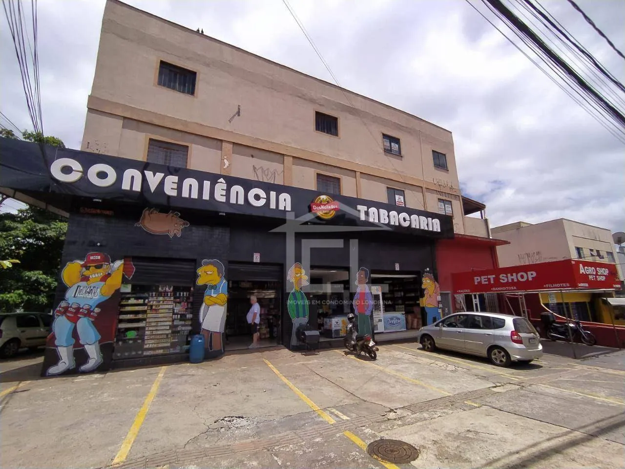Kitnet com 1 quarto para alugar, 50 m² por R$ 990/mês - Igapó - Zona Sul de Londrina/PR