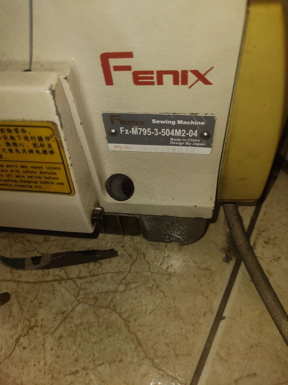 Máquina de Costura Overlock Fenix. 1.200 reais - Foto 5