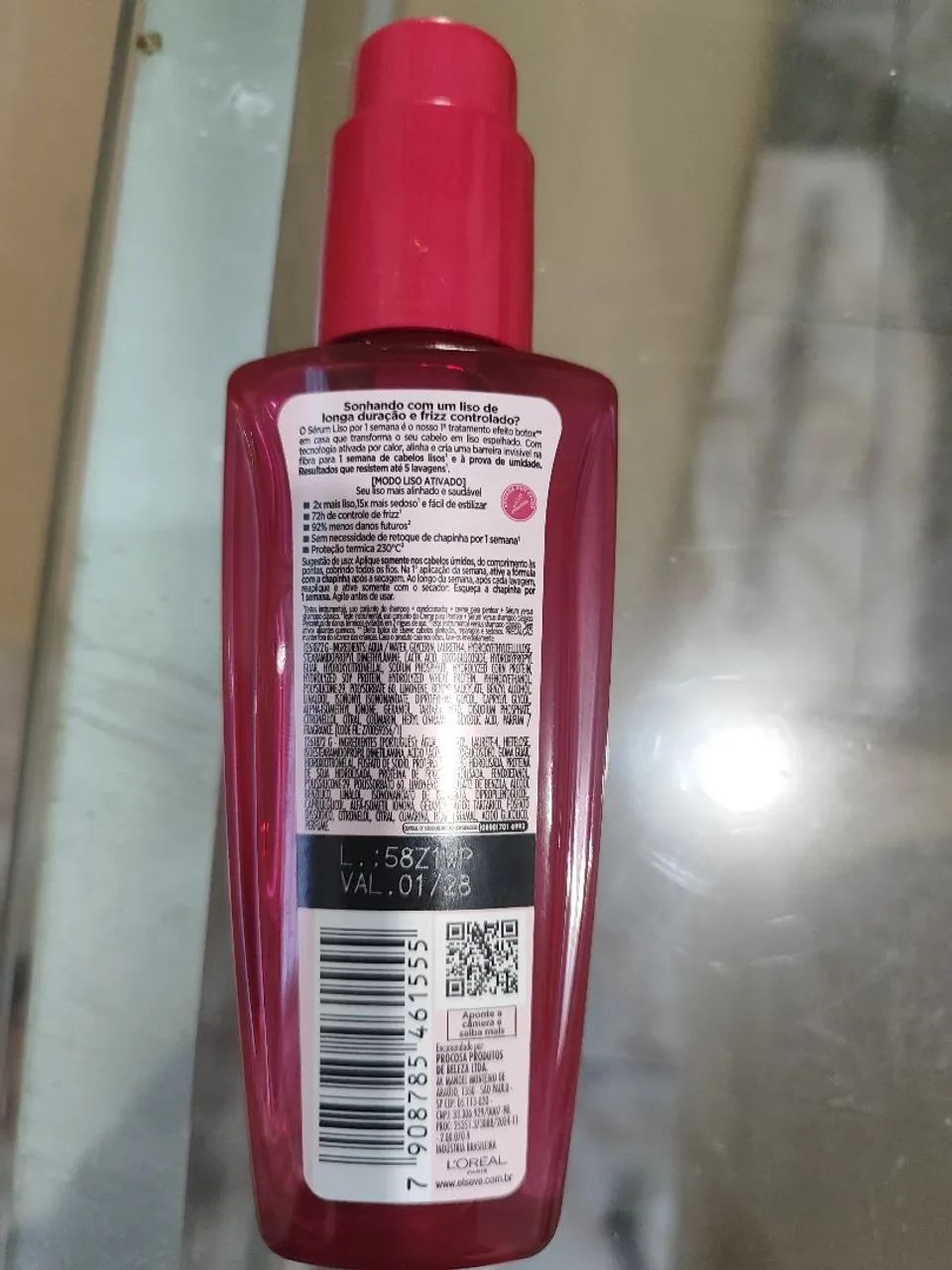 Sérum Leave-in L'Oréal Elseve Liso por 1 Semana 100ml.   - Foto 2