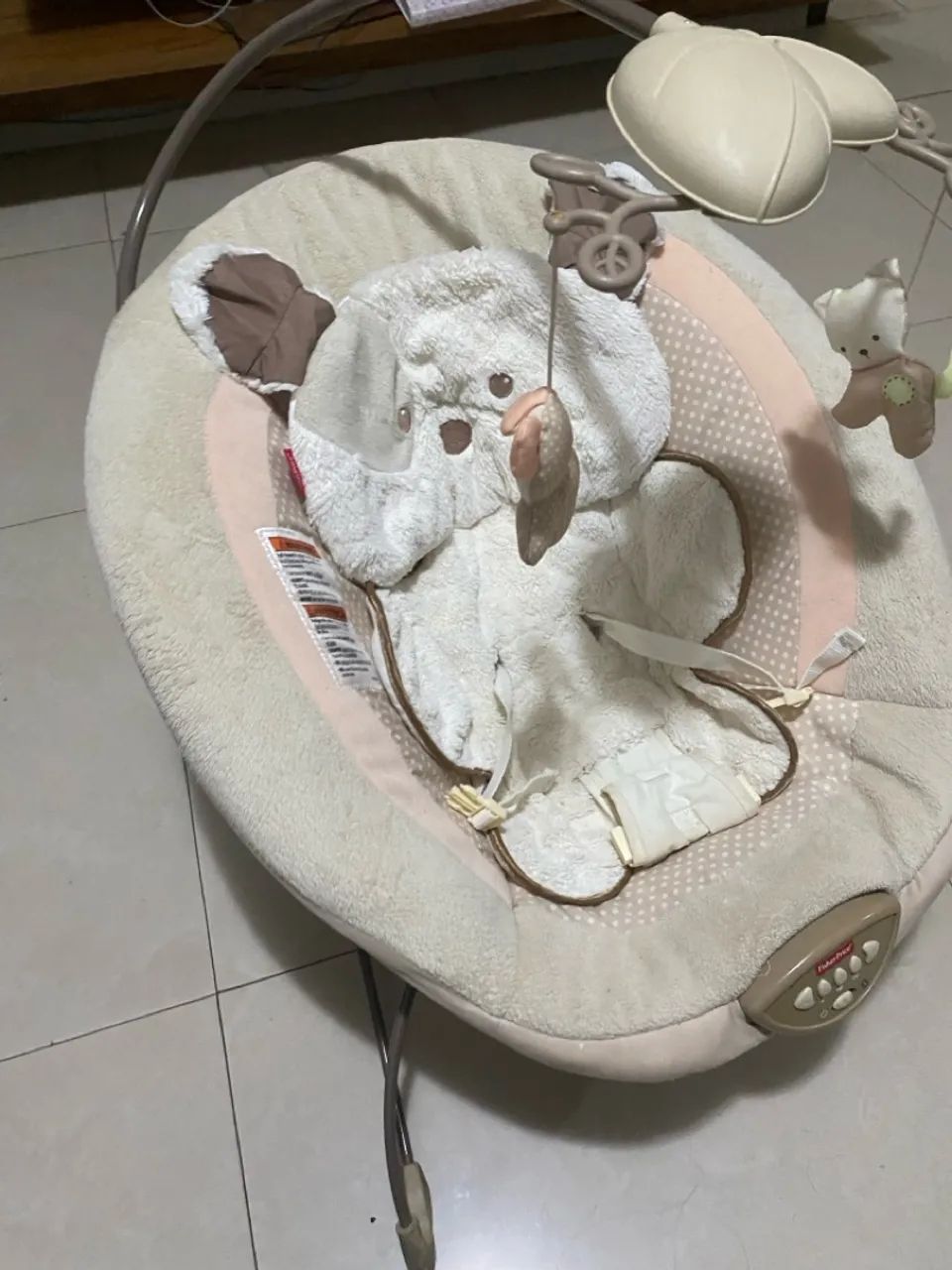 Cadeira de descanso fisher price vibra e toca - Foto 3