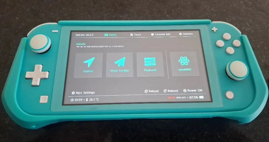 Nintendo Switch Lite DESBLOQUEADO - Turquesa | 256GB | Jogos Inclusos - Foto 2
