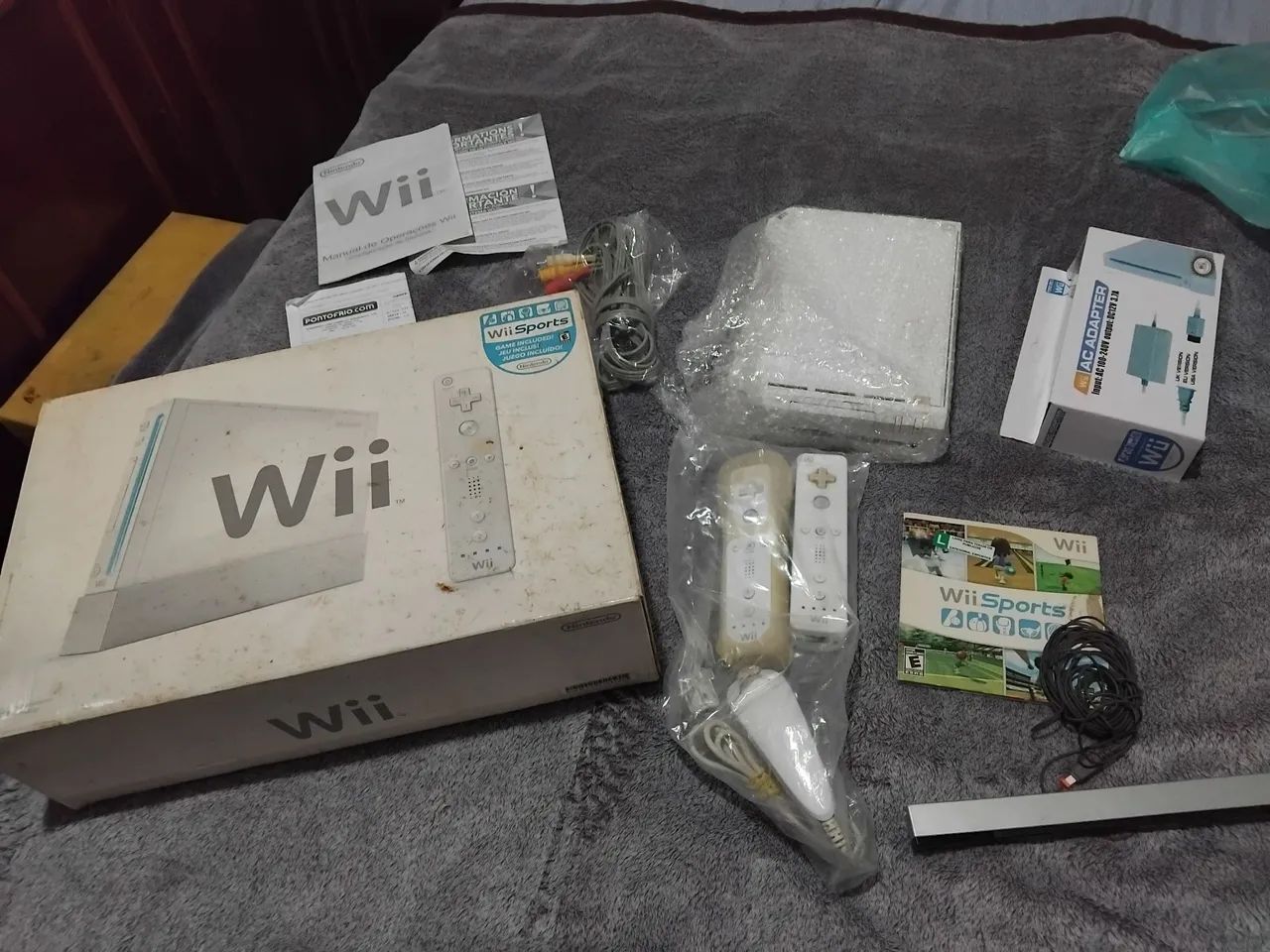 Nintendo wii americano 119 jogos 3 controles retro compativel game cube  - Foto 3
