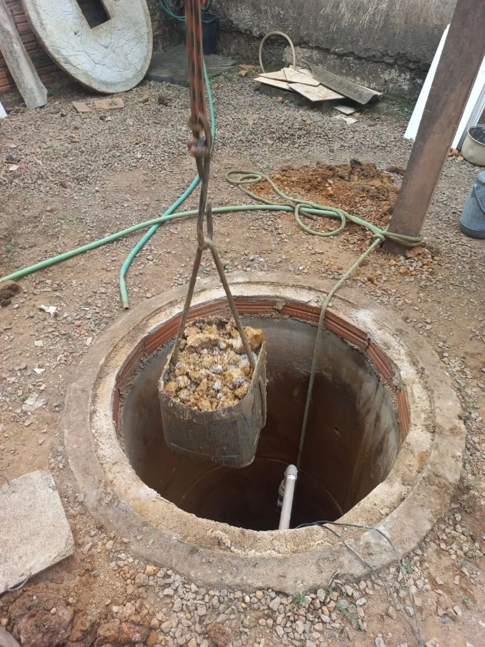 Limpeza de poços