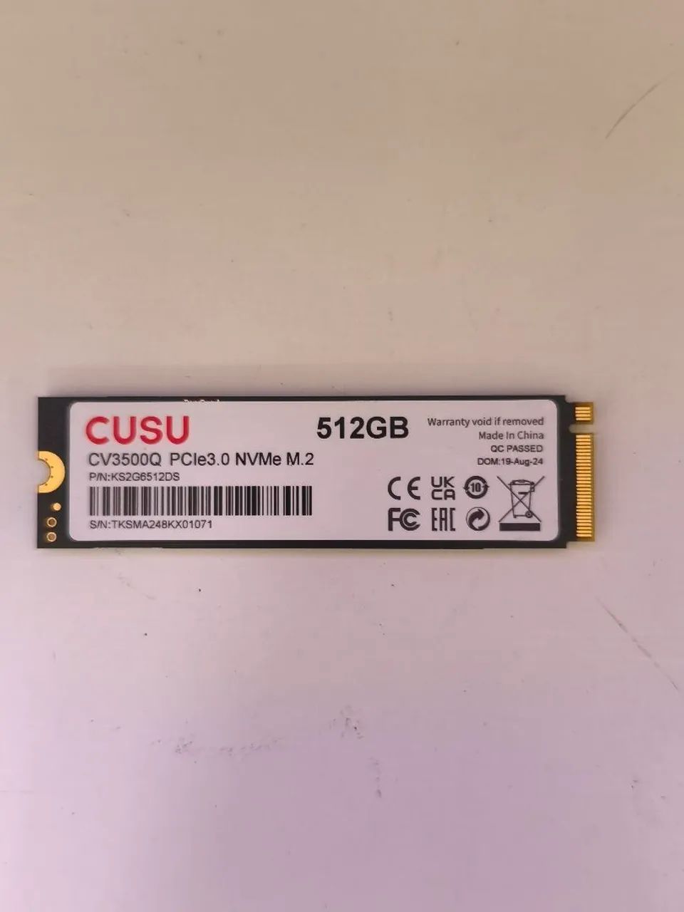 M.2 cuso 512gb CV3500Q<br>390$