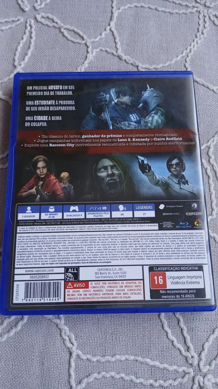 Resident Evil 2 PS4 - Foto 2