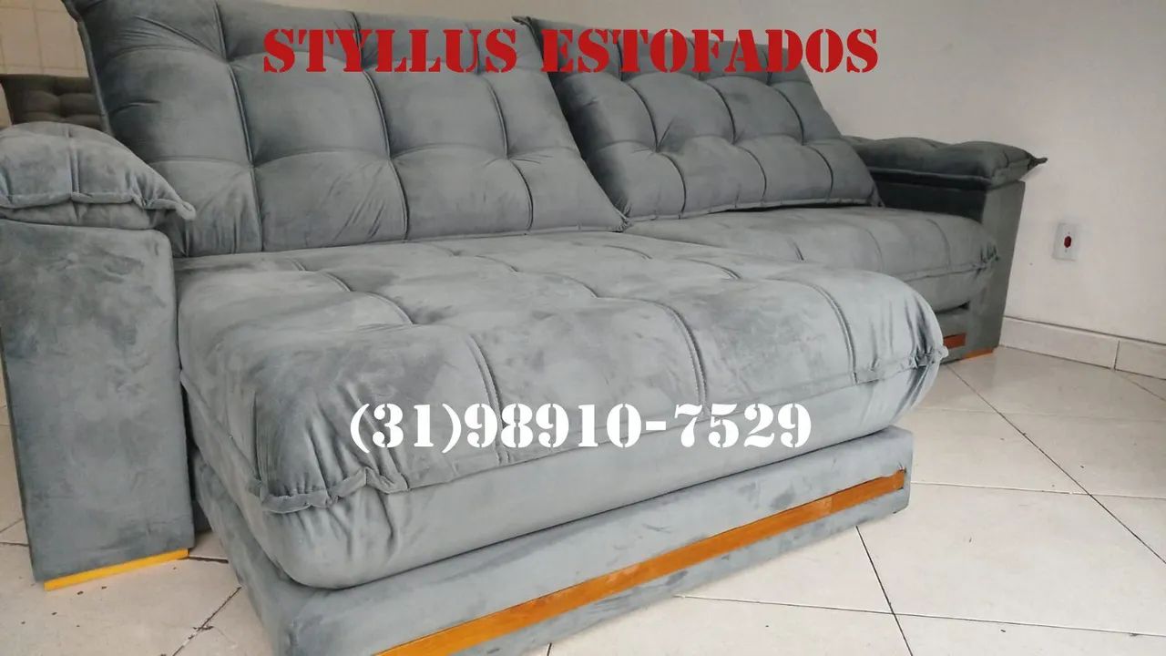 Sofá retrátil FOFÃO-  PREMIUM 