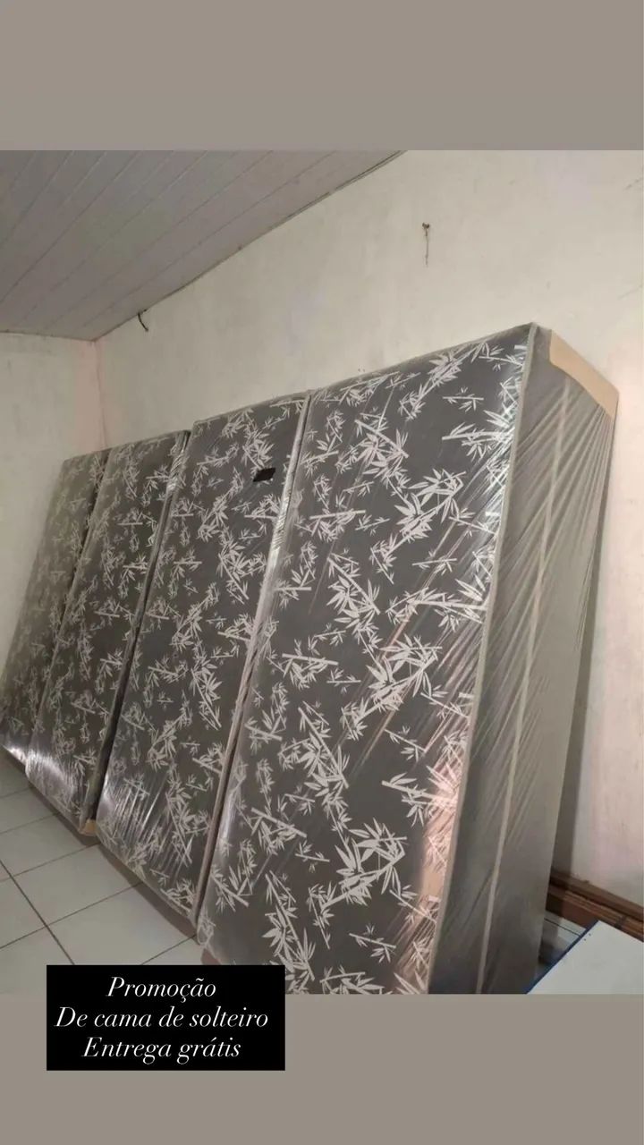 CAMA DE SOLTEIRO BOX BOX BOX BOX 