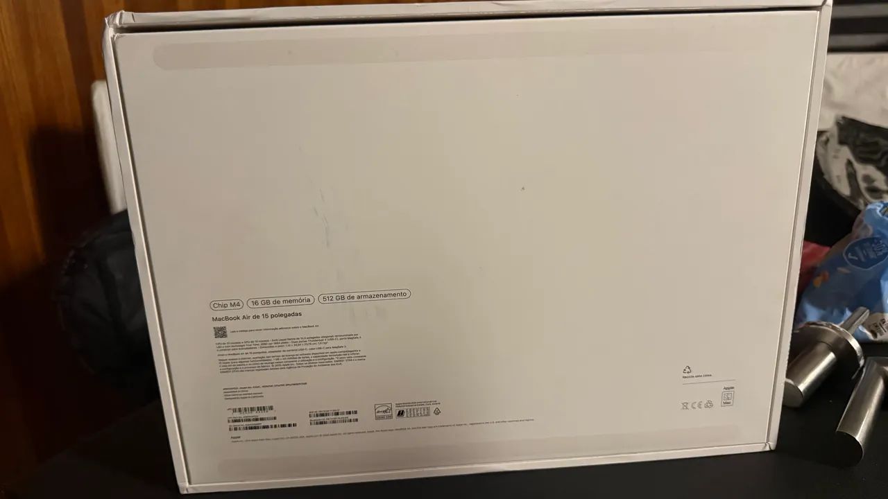 MacBook Air M4 - Novo! 15,3? | 512GB SSD | 16GB RAM - APENAS DESLACRADO - Foto 2