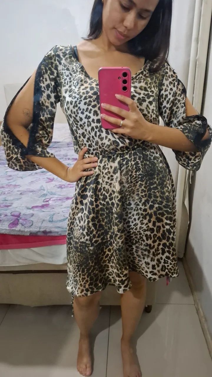 Vestido oncinha - Foto 5
