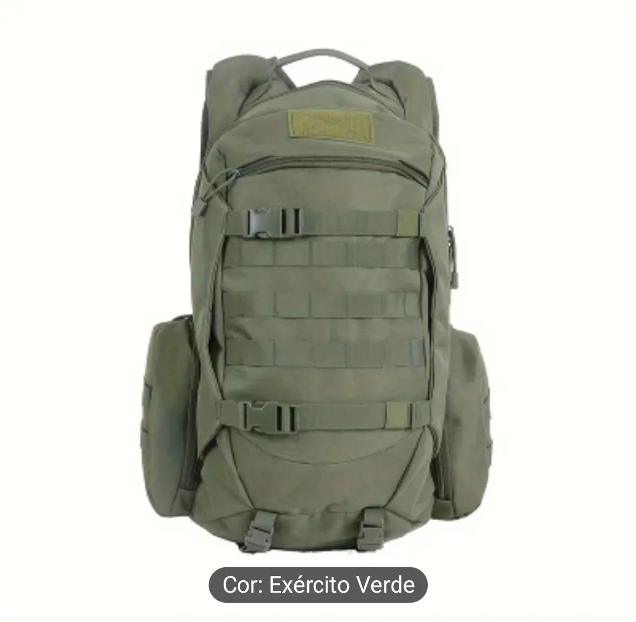 Mochila Tática Militar Verde - 35L - Nova