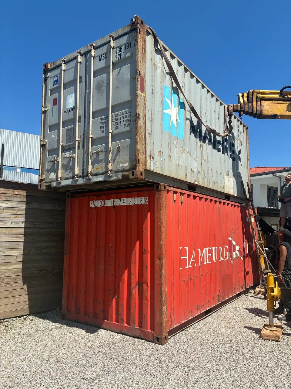  Contêiner obra, projetos armazenamento 