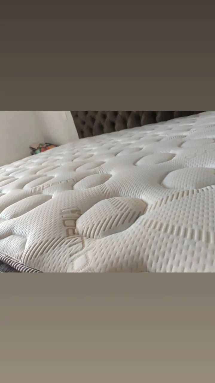Cama super king com colchão de 33 e alto - Foto 3