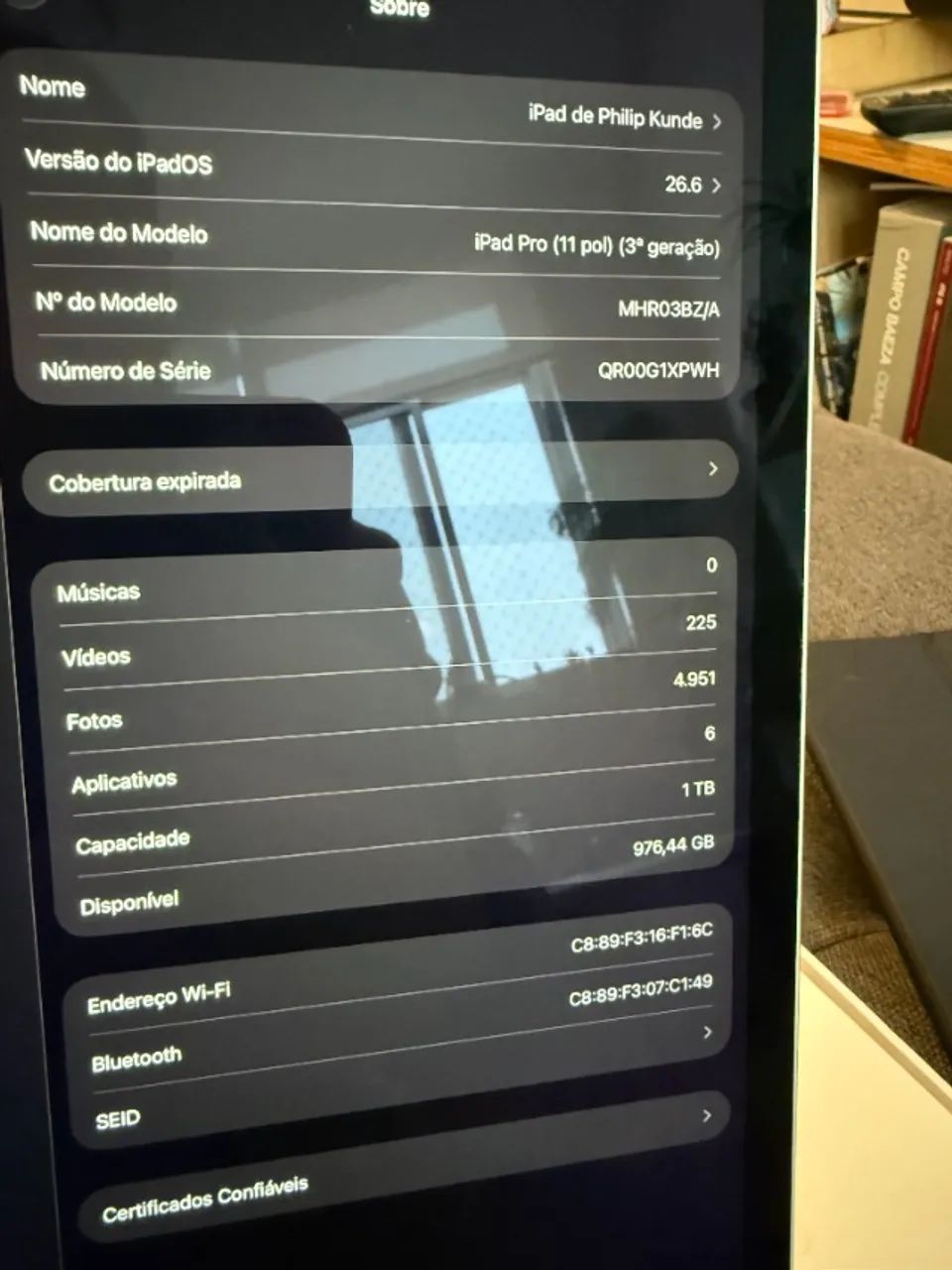 Ipad Pro M1 - 11pol - 3a Geração - 1TB SSD - 16GB Memória - Foto 5