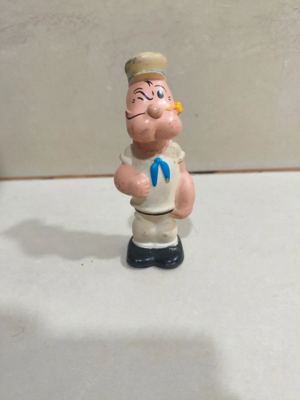Boneco colecionável Popeye vinílico anos 90