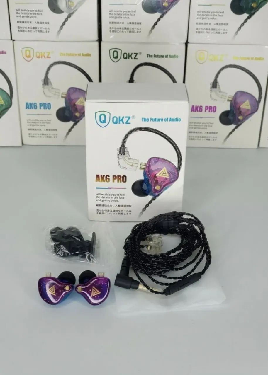 Fone QKZ AK6 PRO, leia a descrição. - Foto 2