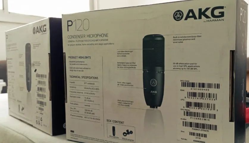Microfones AKG P120 - Foto 4