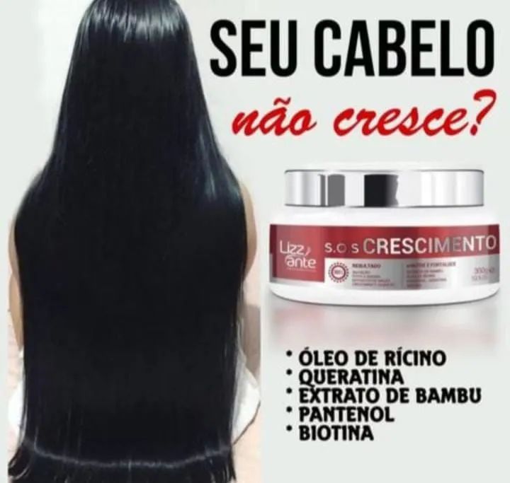 Máscara SOS Crescimento Lizzante Original 