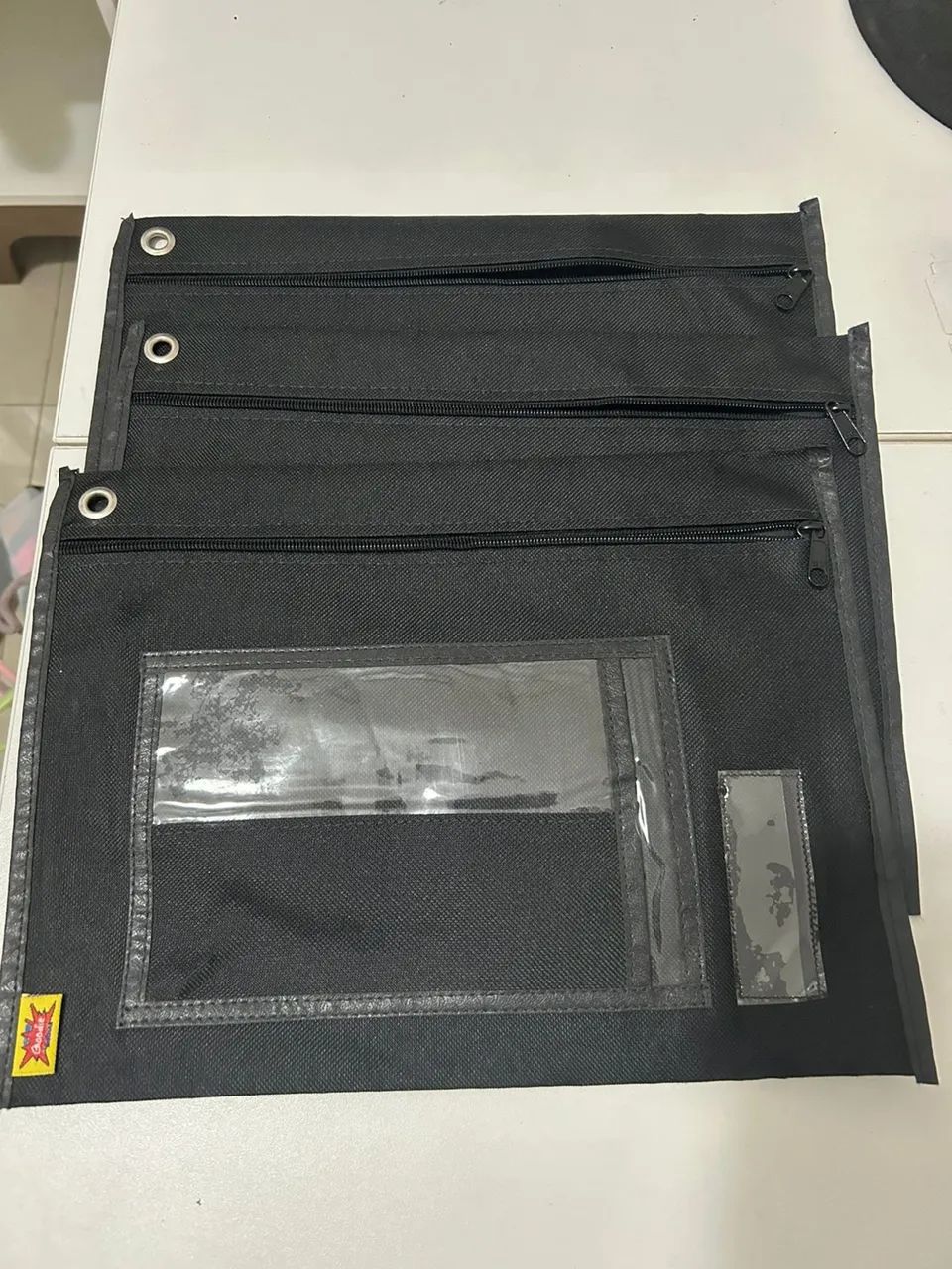Kit com 3 Malotes com Zíper e Possibilidade de Trava/Lacre - 24 × 32 cm - Foto 2