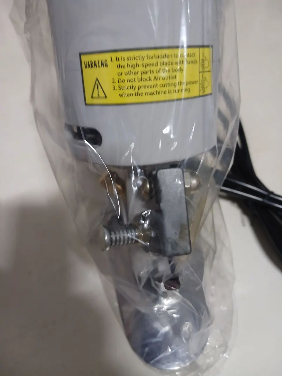 Máquina Corte Tecido Lâmina 110mm 4 Polegadas  - Foto 3