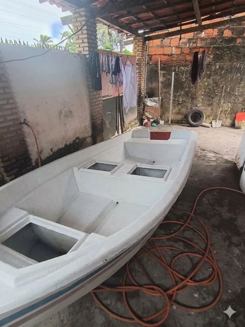 Barco com motor Mercury de 15 - Foto 2
