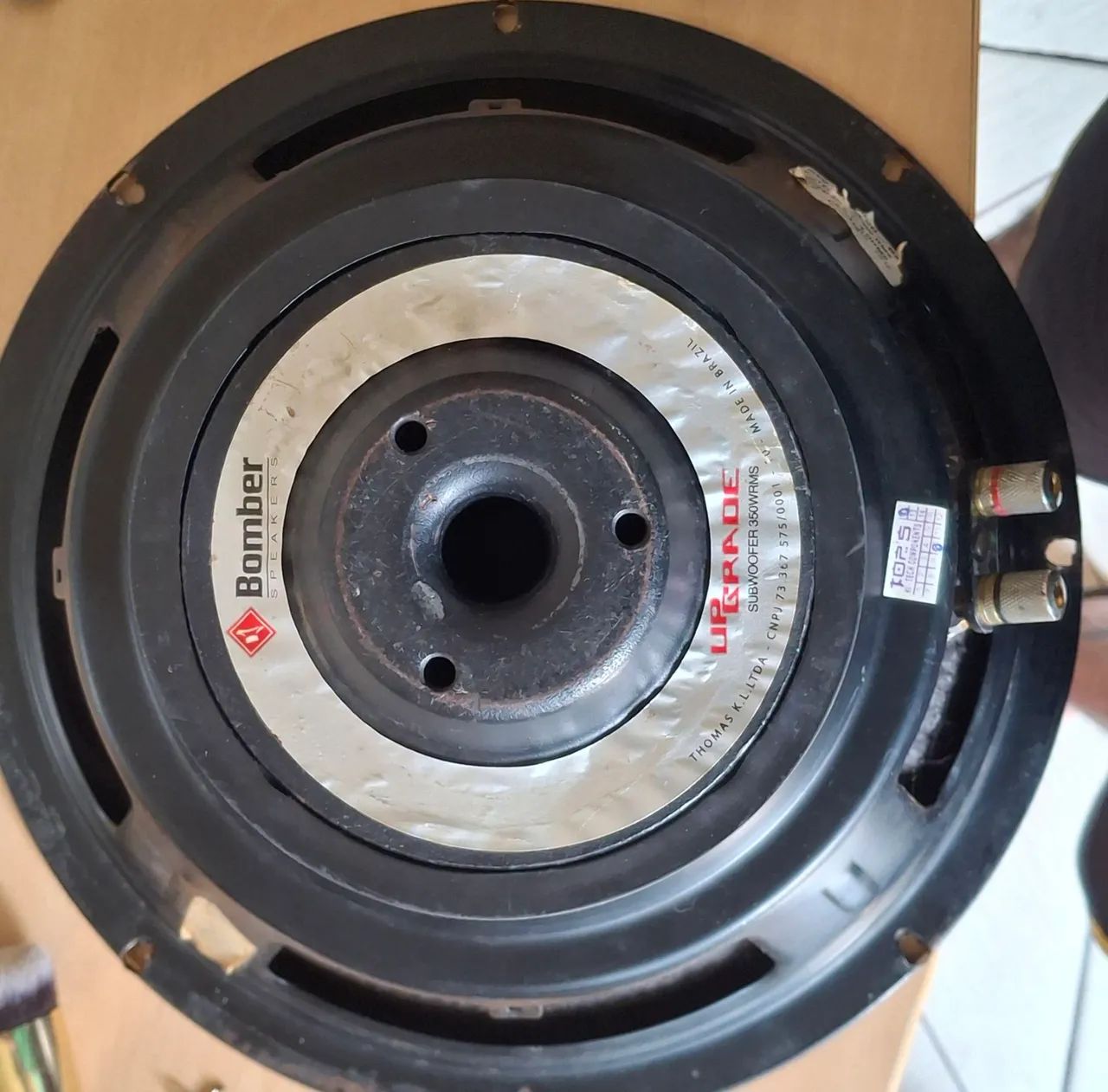 Sub woofer 12" 350 rms bomber up grade - Foto 2