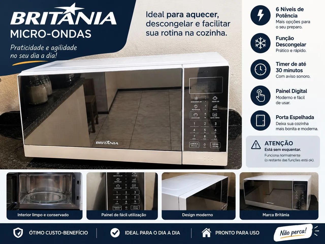 Microondas usado