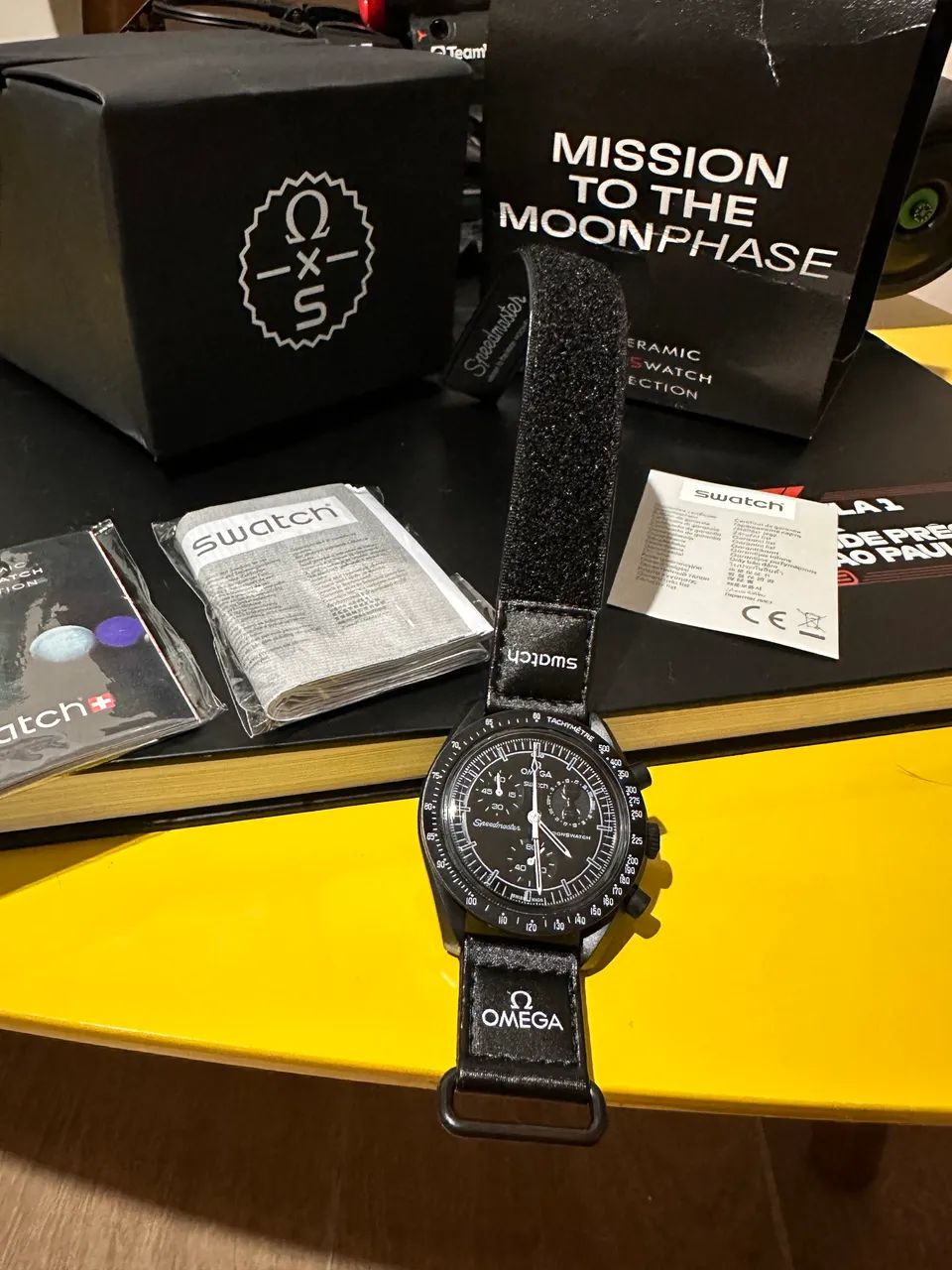 Omega x Swatch Moonwatch Moonphase speedmaster - Foto 2