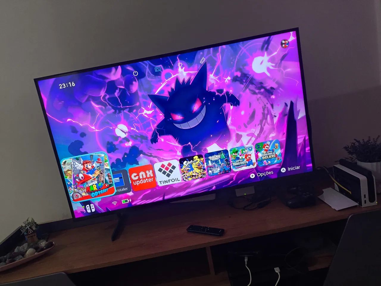nintendo switch oled splatoon 3 Desbloqueado 256 GB - Foto 4