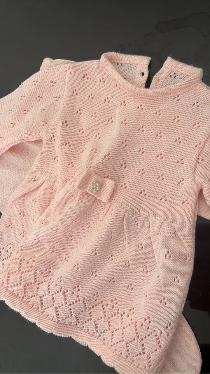 Roupa RN menina trico  - Foto 2