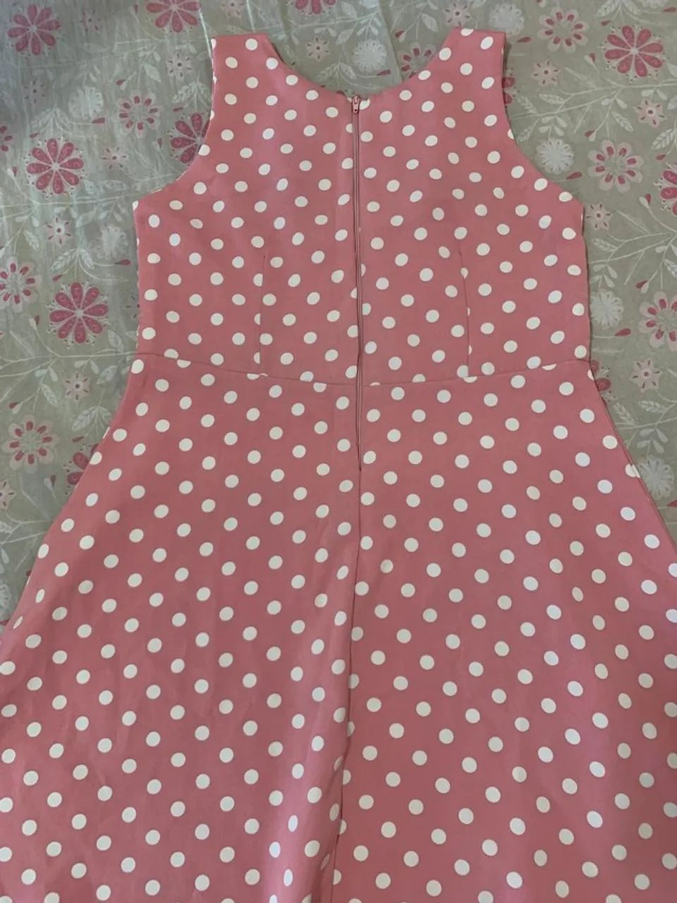 Vestido Rosa de poá  - Foto 4
