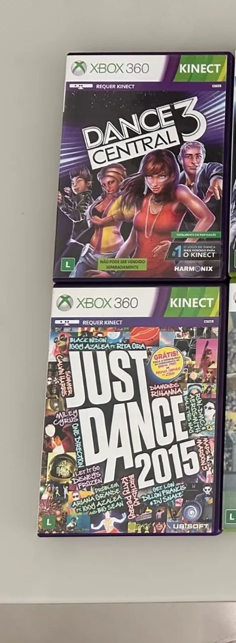 Just dance + Dance central xbox 360