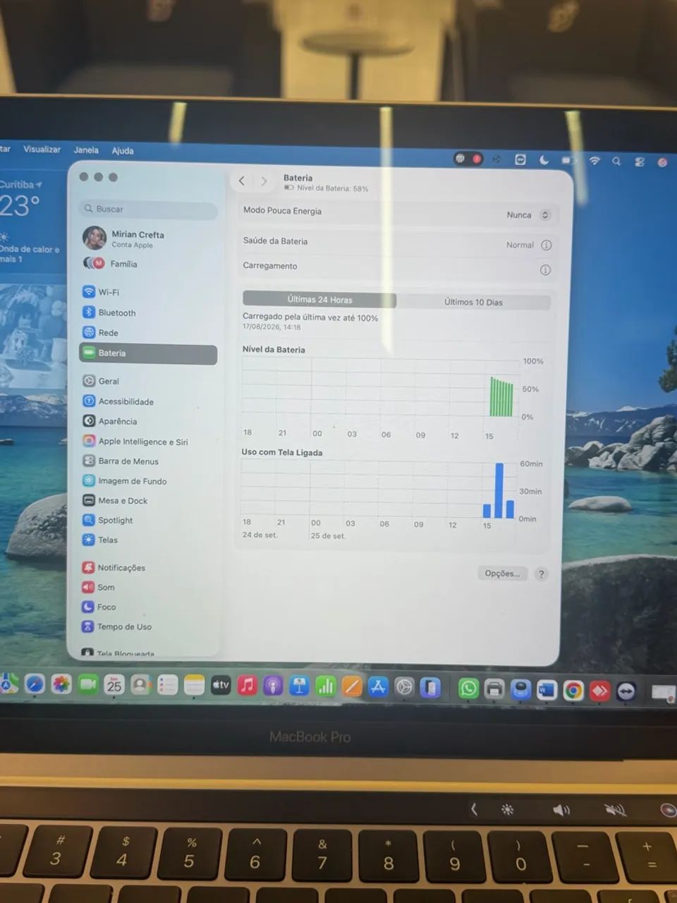MacBook Pro Touch Bar 13 pol M2 8Gb - Foto 3