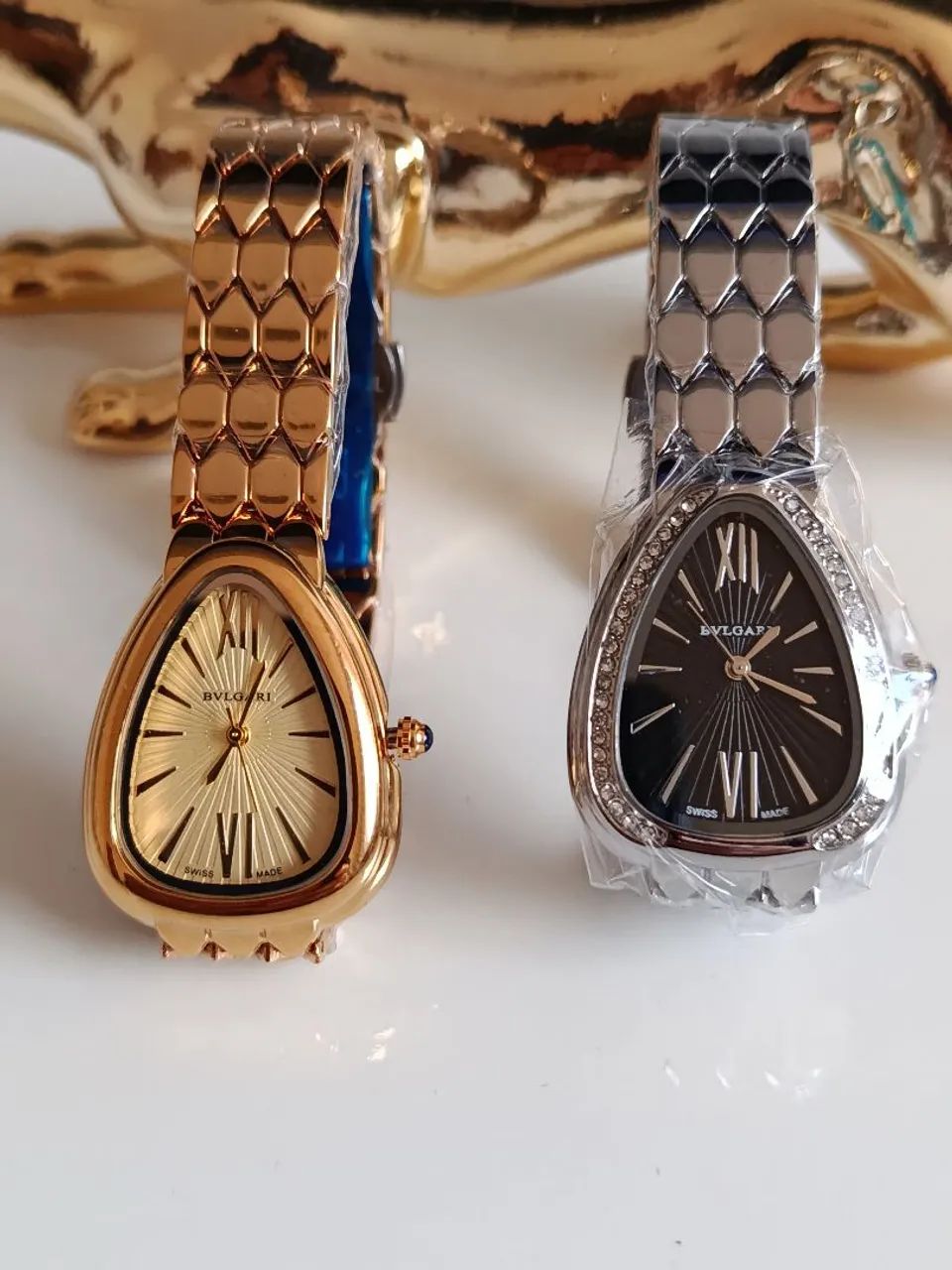 RELÓGIO BVULGARI VINTAGE FEMININO ( DOURADO OU PRATA )  - Foto 3