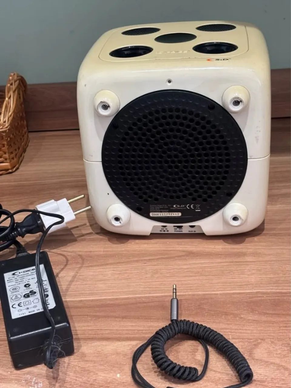 Caixa de Som i-Dice Original Retrô + Bluetooth - Rara e Diferente - Foto 2