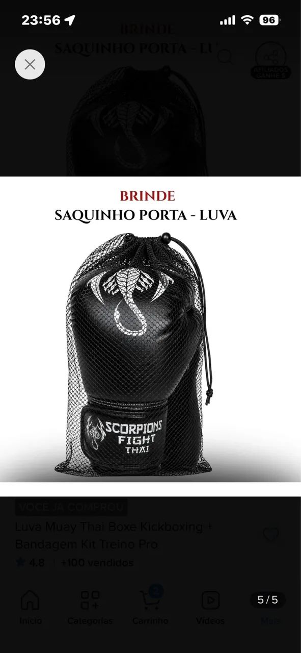 Luva muay Thai  - Foto 5