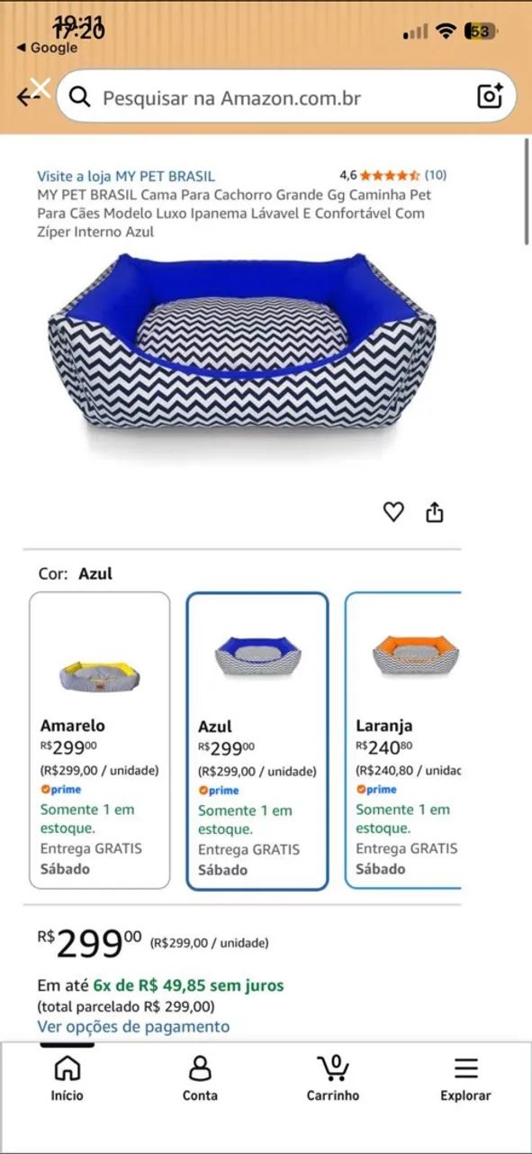 Cama para pet GG - nova  - Foto 2