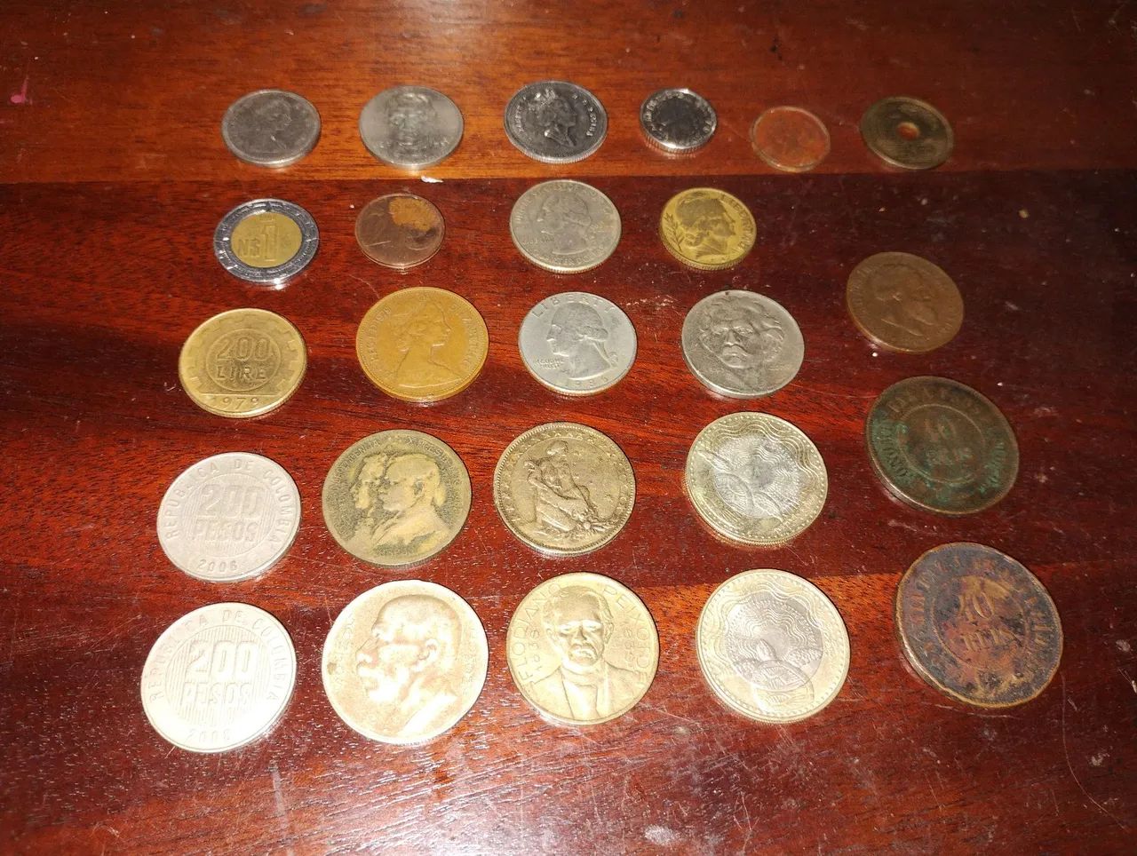 Lote de moedas antigas - Foto 2