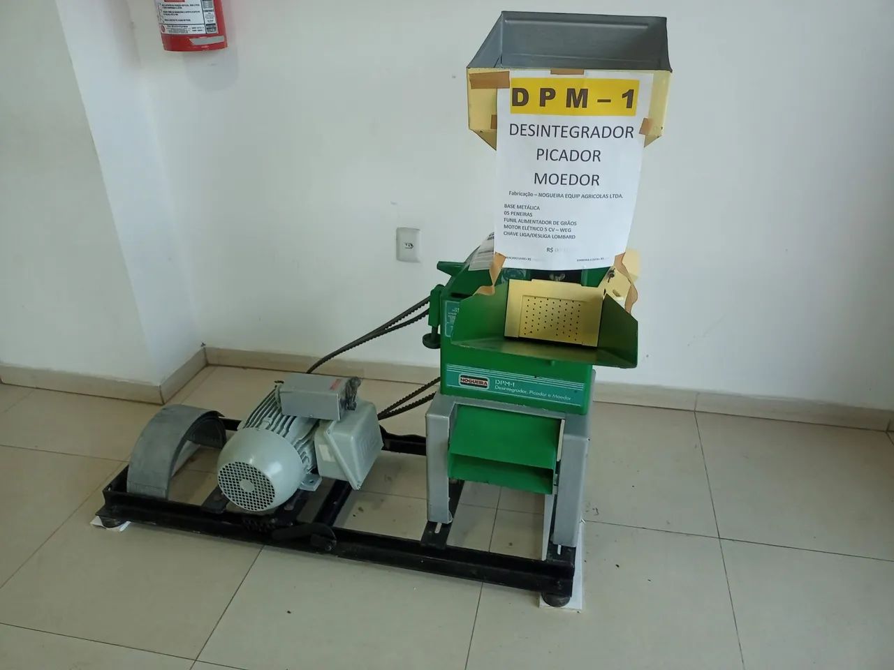 DPM II da Nogueira (Desintegrador, Picador, Moedor) + Motor Elet WEG 5 CV - Foto 4