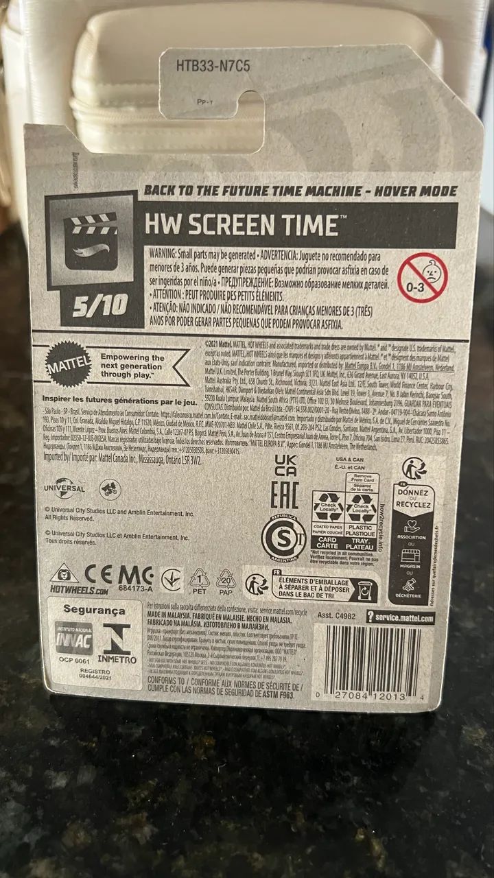 Hot Wheels BACK TO THE FUTURE TIME MACHINE - HOVER MODE - Foto 5