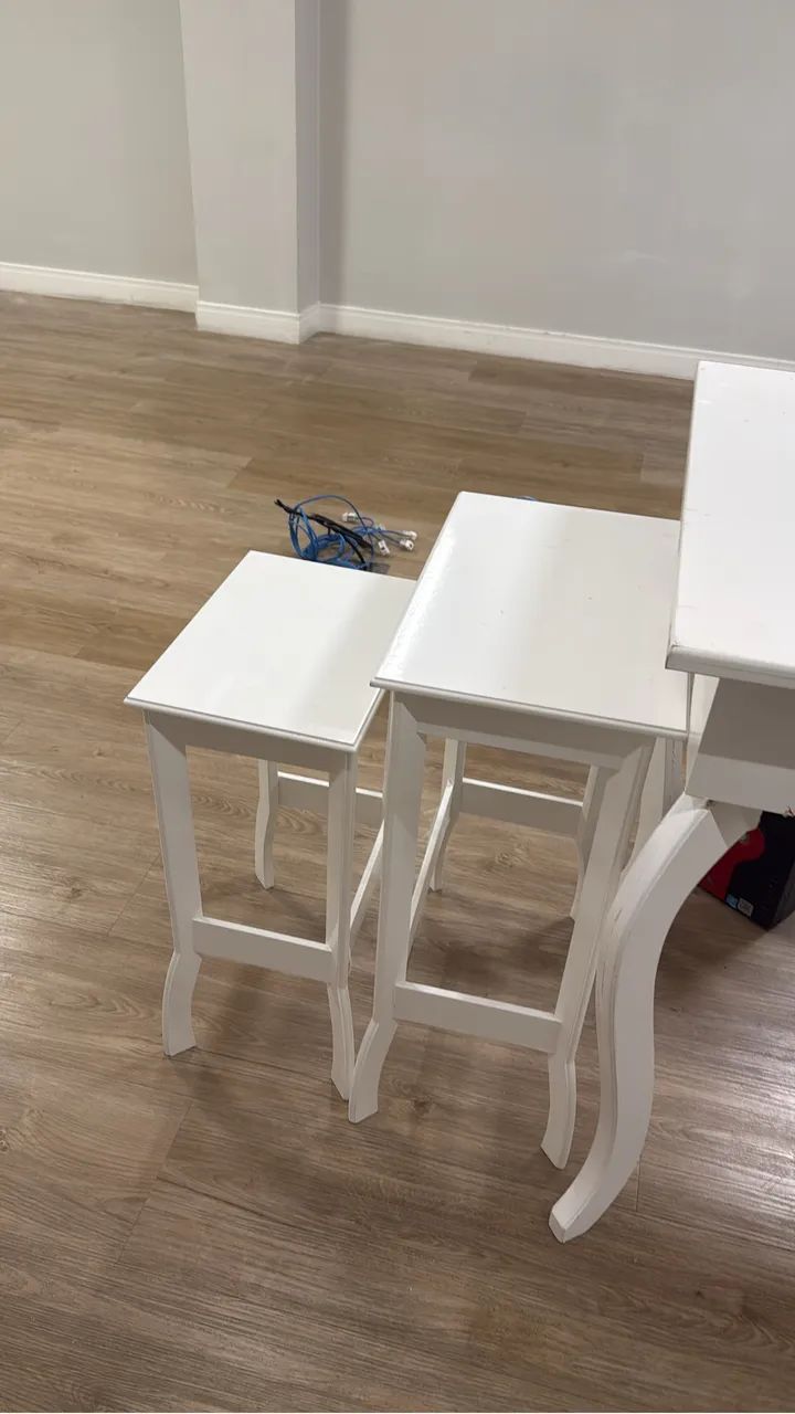 Mesa para festa com 3 paradores ótimo estado  - Foto 2