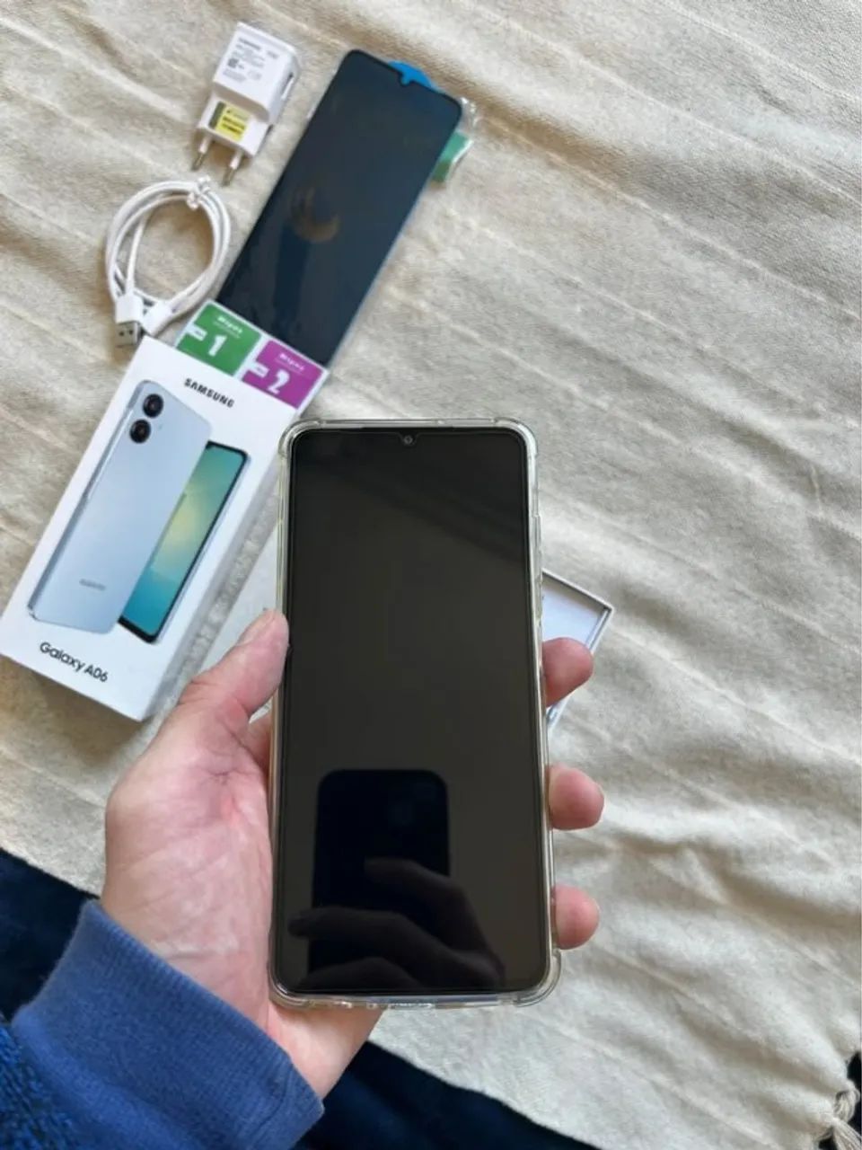 Celular Samsung Galaxy A06 128GB - Novo - Foto 5