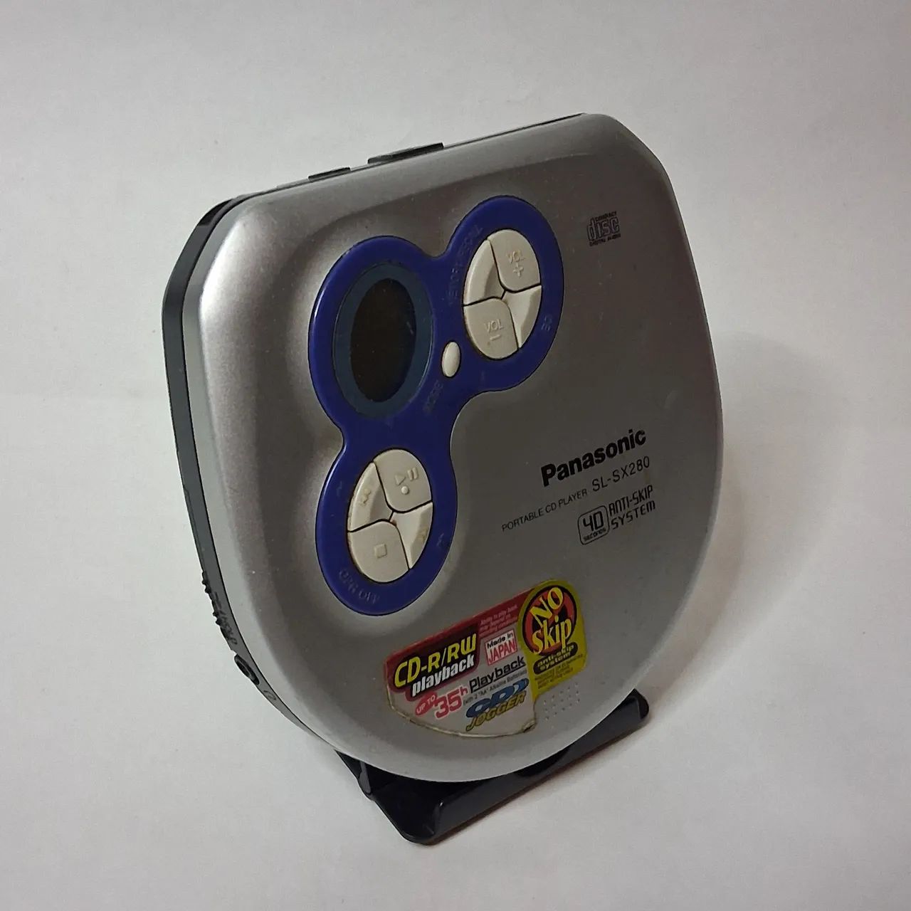 Discman CD Player Panasonic CD-r RW ( Funcionando ) - Foto 2