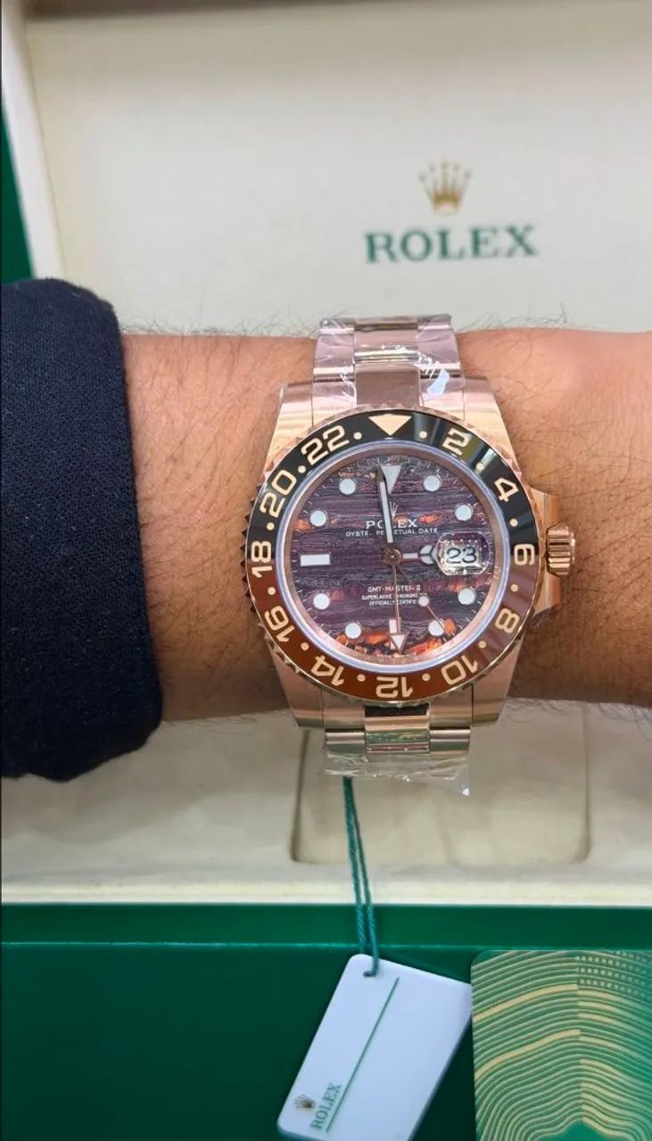 Rolex GMT Master II Meteriorite 40mm - (Qualidade Super)  - Foto 5