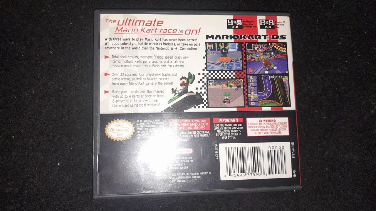 Mario Kart Nintendo Ds - completo e original - Foto 2