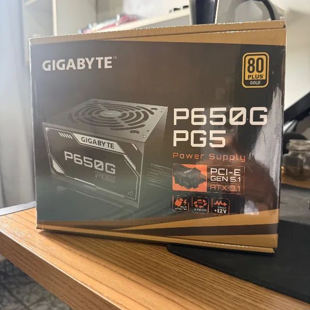 Fonte Gigabyte 650w Nova/Lacrada 