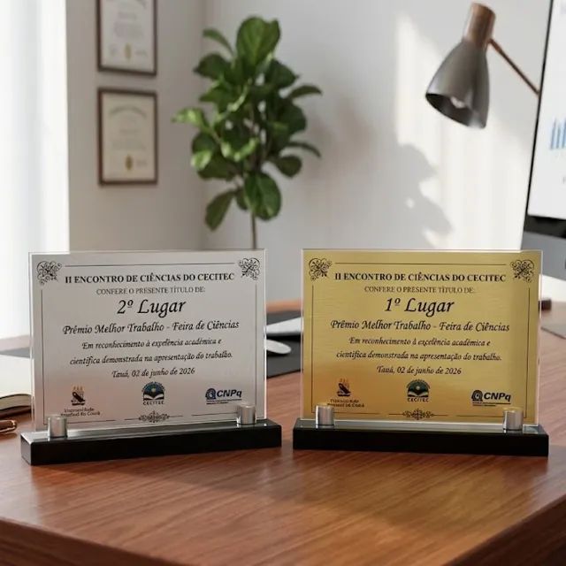Troféu paras homenagem - Foto 2