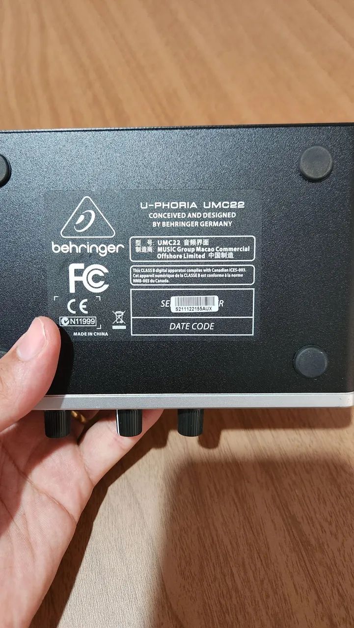 Interface de Audio BEHRINGER UMC22 - Foto 4