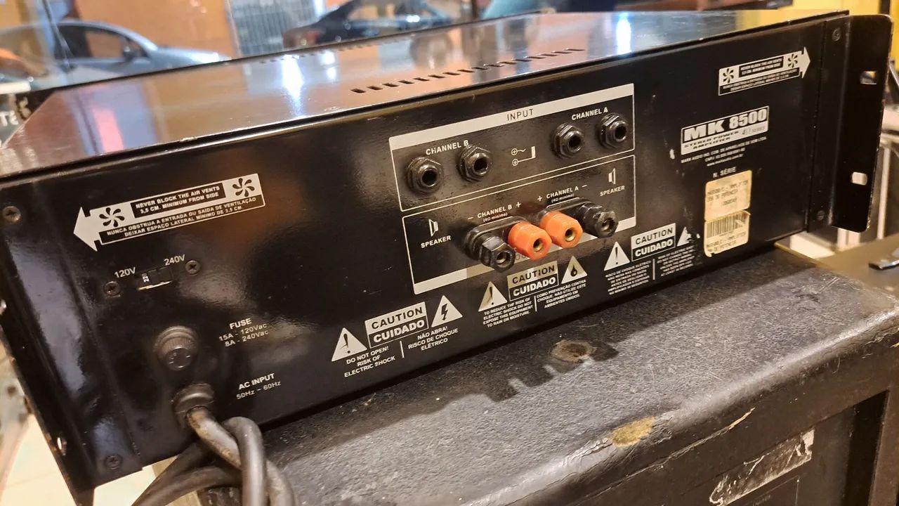 AMPLIFICADOR MK 8500, 1,500W - Foto 4