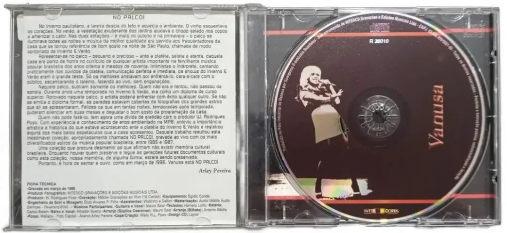 Cd Da Cantora Vanusa - No Palco!  - Foto 2